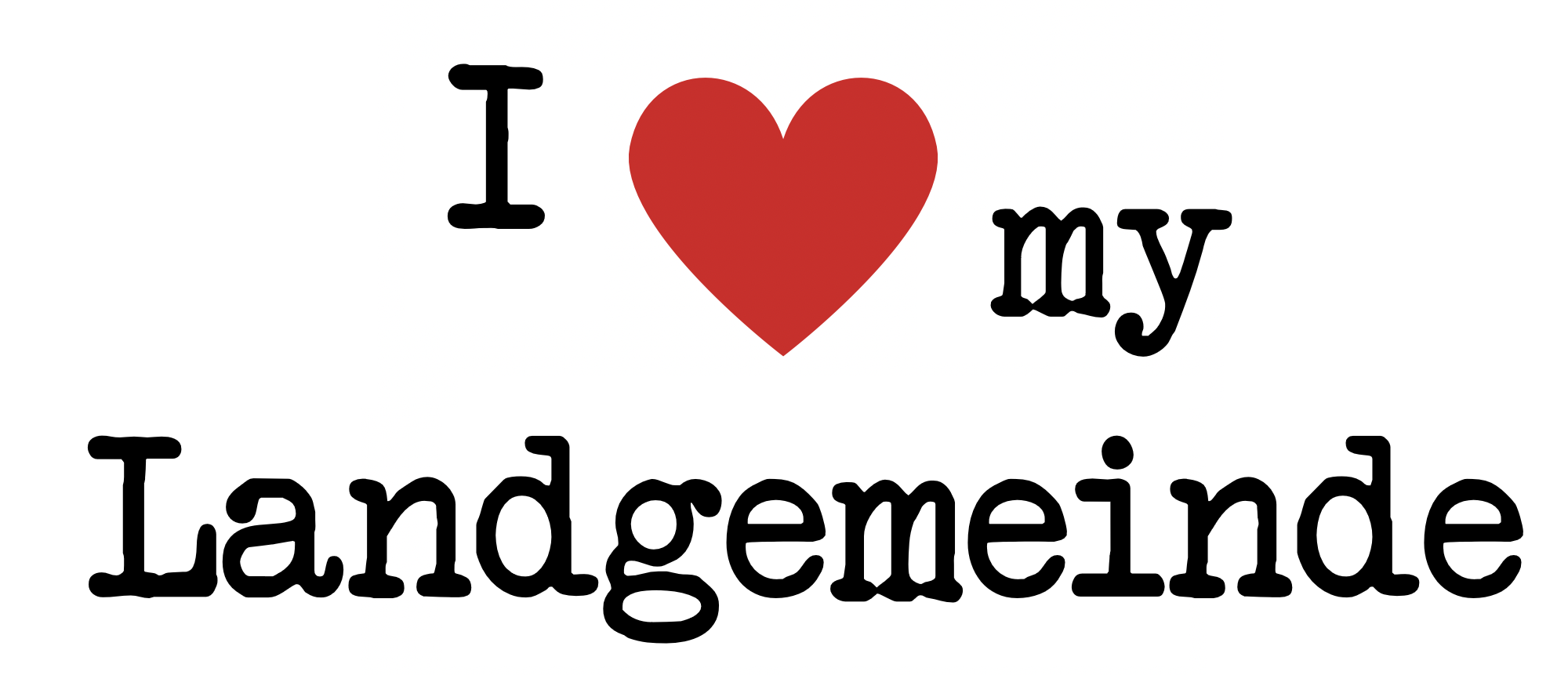 I heart my Landgemeinde