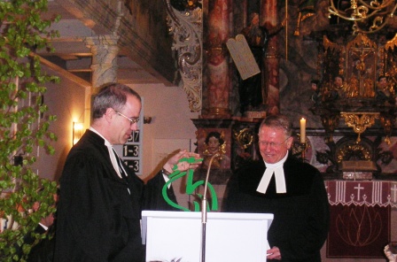 Überreichnung Grüner Gockel 2005